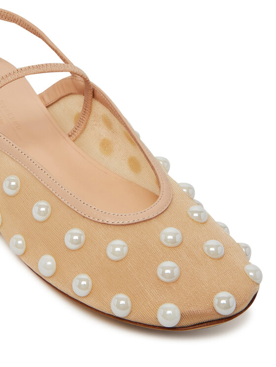 Weekend Max Mara Weekend Max Mara Balerinos 2515521155600 Smėlio