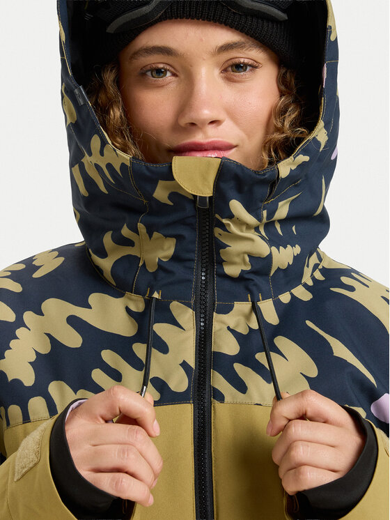 Roxy Roxy Μπουφάν για snowboard Stated ERJTJ03515 Μπεζ Tailored Long Fit