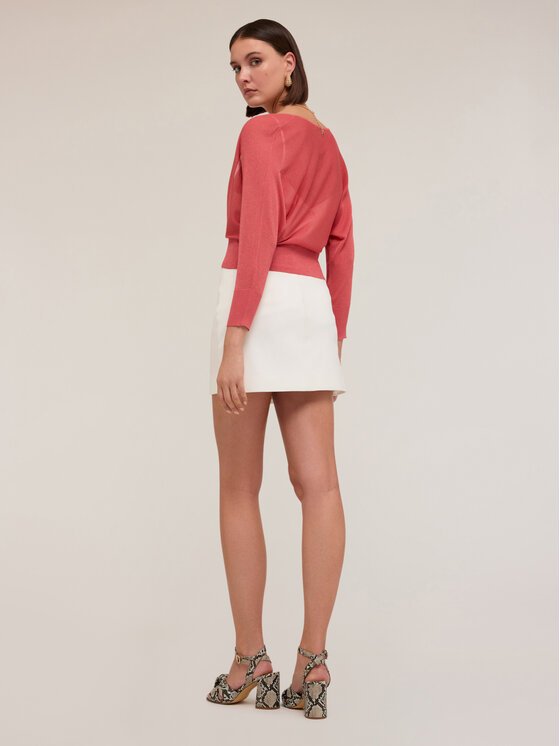 Motivi Motivi Cardigan M323W003406N017 Rosa Regular Fit