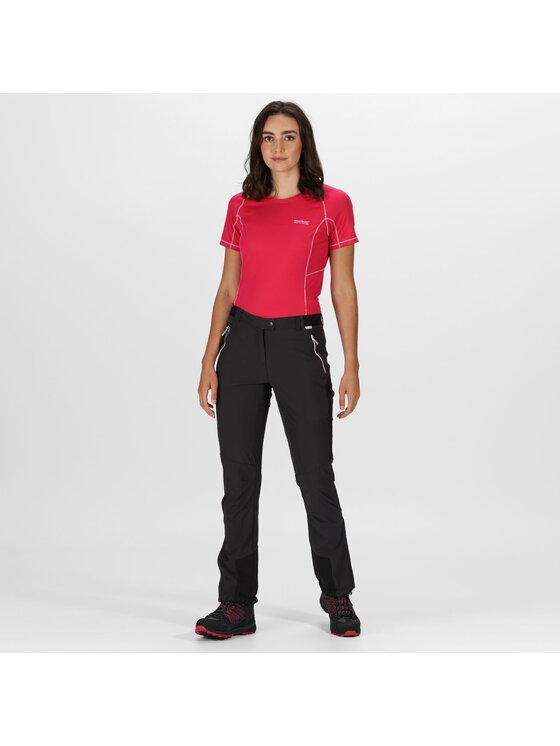 Regatta Regatta Spodnie outdoor Mountain III Szary Ergonomic Fit