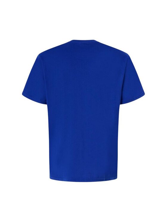 Oakley Oakley T-Shirt FOA405444 Niebieski Regular Fit