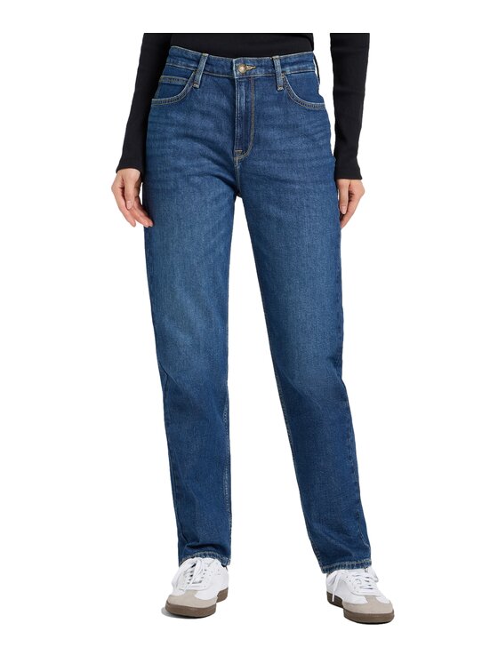 Lee Lee Jeansy 112370933 Niebieski Slim Fit