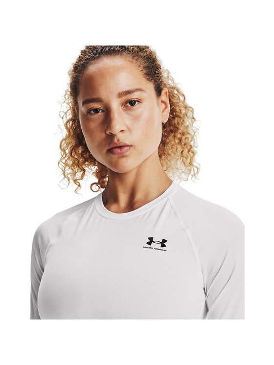 Under Armour Under Armour Longsleeve 1365459-100 Bianco Compression Fit