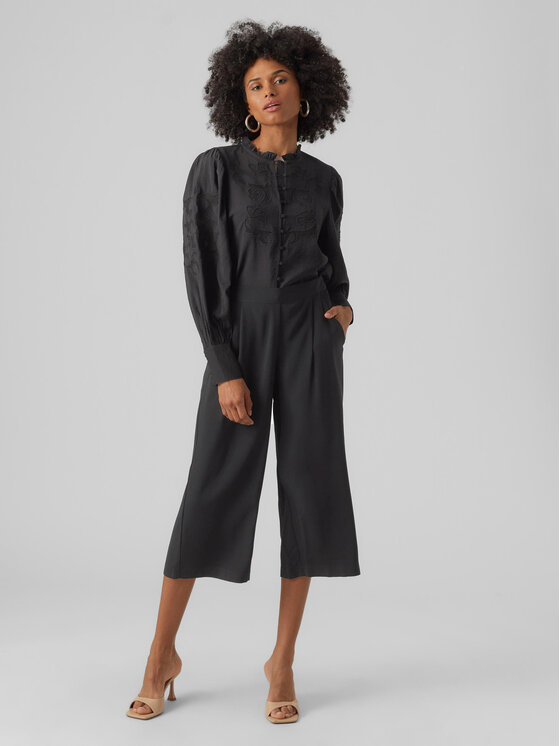 Vero Moda Vero Moda Sijonkelnės Coco 10289453 Juoda Loose Fit
