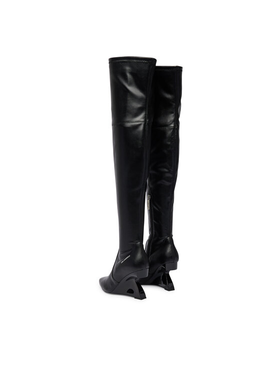 KARL LAGERFELD KARL LAGERFELD Ботуши Waverly KL34690 Черен