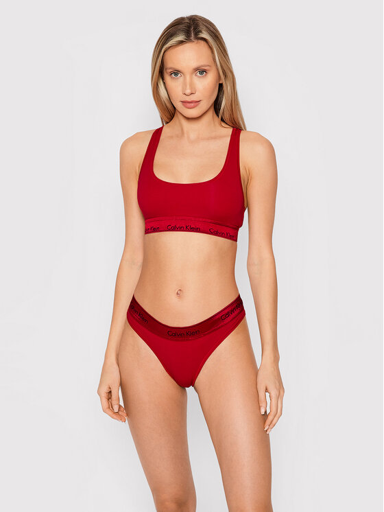Calvin Klein Underwear Ensemble de sous-vêtements 000QF6233E Rouge 