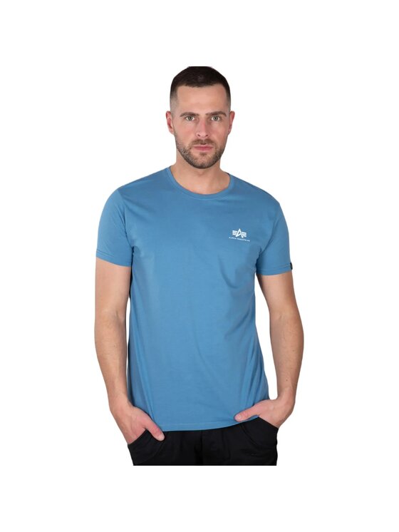 Alpha Industries Alpha Industries T-Shirt AI.188505-538 Modrá Basic Fit