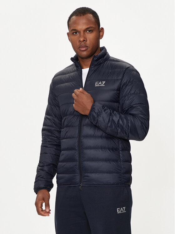 EA7 Emporio Armani Vatovaná bunda 8NPB23 PNGPZ 1562 Tmavomodrá Regular Fit