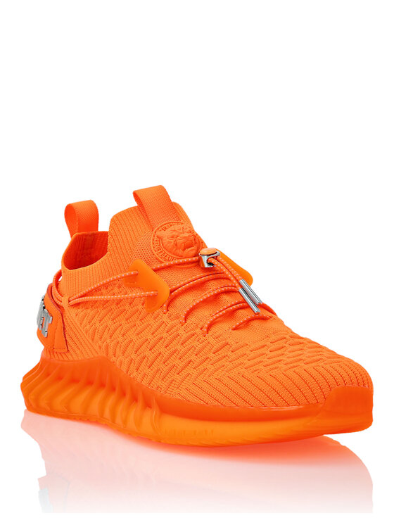Plein Sport Plein Sport Sneakersy 13145 Pomarańczowy