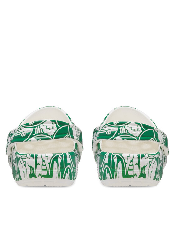 Crocs Crocs Şlapi Classic Duke Print Clog 210003 Verde