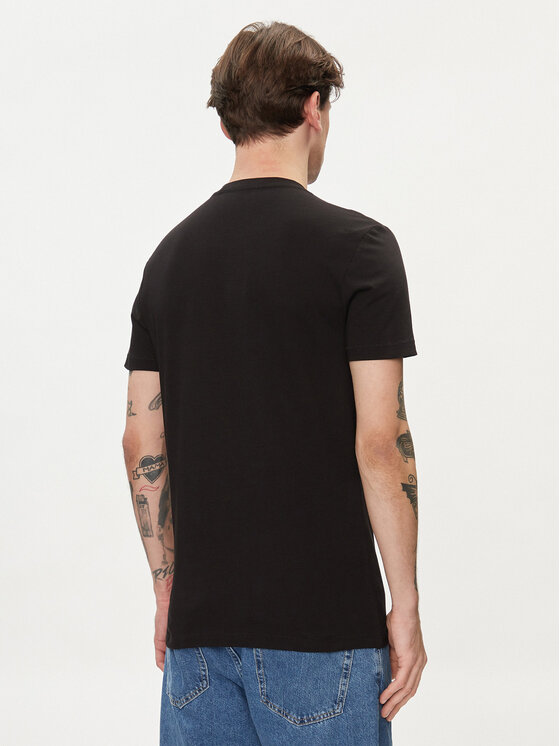 Calvin Klein Jeans Calvin Klein Jeans T-shirt J30J322344 Crna Slim Fit