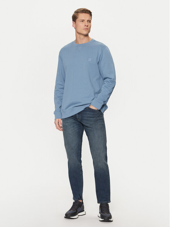 BOSS BOSS Džinsai 50532533 Mėlyna Regular Fit