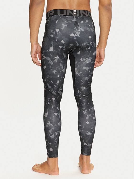 Under Armour Under Armour Legginsy HeatGear® 1386938 Szary Slim Fit