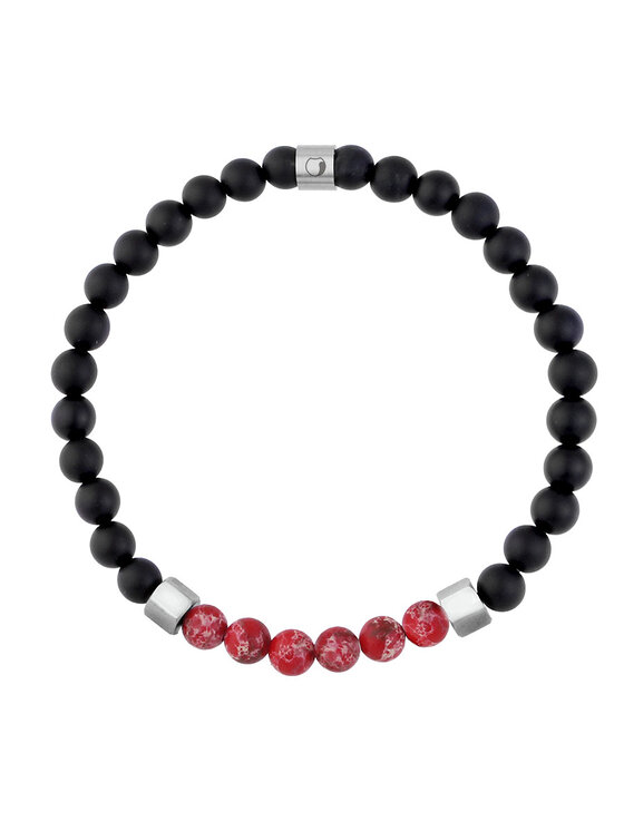 Manoki manoki Bransoletka BA1048BR Czerwony