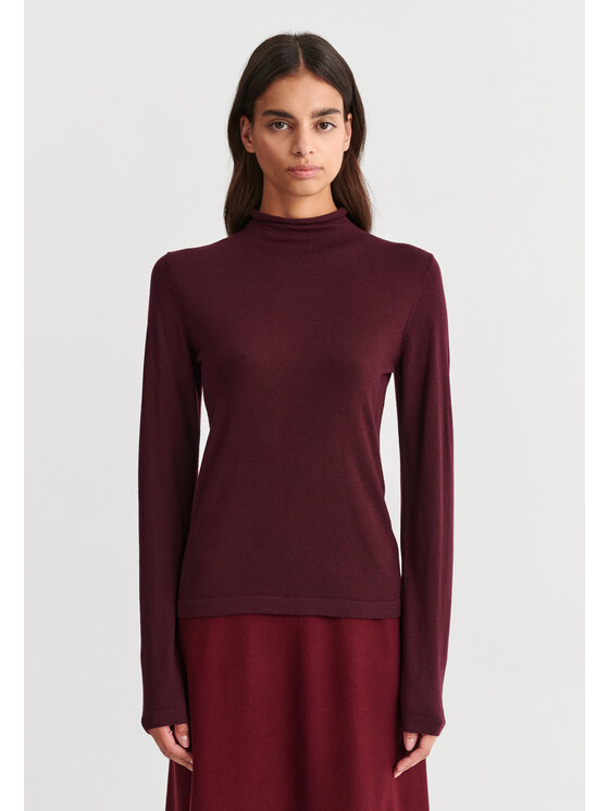 TATUUM TATUUM Sweter NEKORI 1 Czerwony Classic Fit