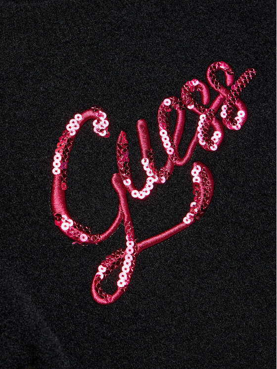 Guess Guess Džemper J3BR06 Z2YA0 Crna Regular Fit