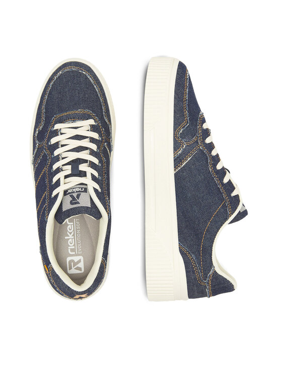 Rieker Revolution Lifestyle Rieker Revolution Lifestyle Sneakersy W0706-14 Granatowy