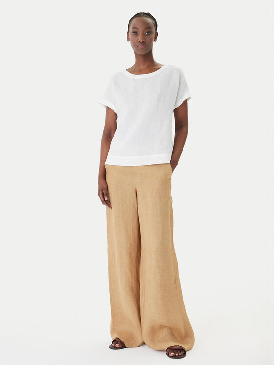 Marella Marella Palazzohose Ottelia 2613131062 Beige Wide Leg