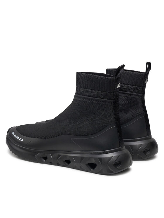 KARL LAGERFELD KARL LAGERFELD Sneakersy KL54644 Čierna