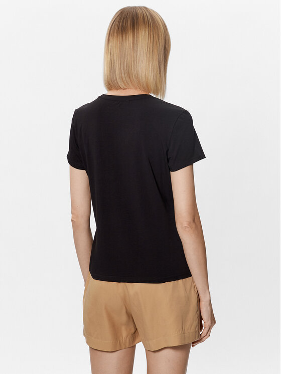 Gaudi Gaudi T-krekls 311BD64001 Melns Regular Fit
