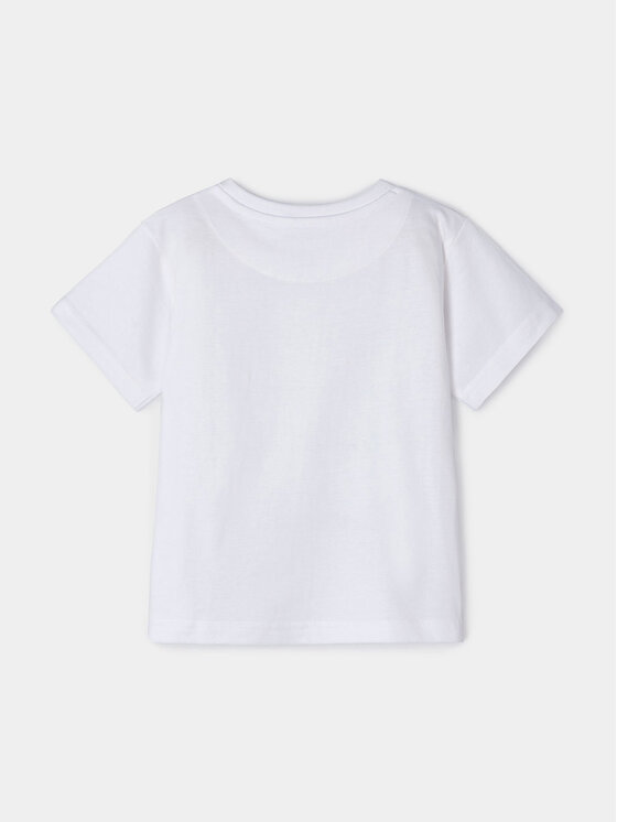 Mayoral Mayoral T-krekls 3004 Balts Regular Fit