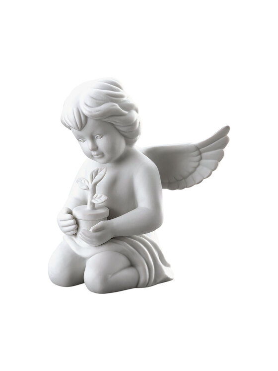 Rosenthal Rosenthal Figurka Anioł duży z doniczką Biały
