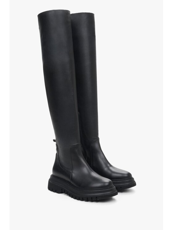 Estro Estro Μπότες ER00111976 Μαύρο