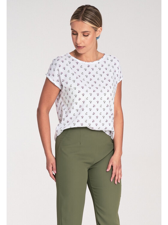 FIGL FIGL Μπλουζάκι M1048 Έγχρωμο Regular Fit