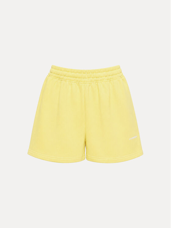 La Mania La Mania Pantaloncini sportivi BOBBI Giallo chiaro Basic Fit
