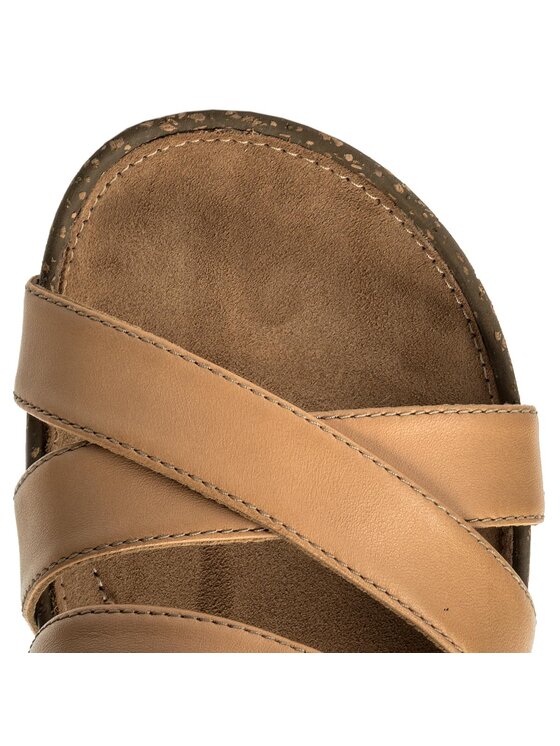 Clarks Sanda y Rosilla Keene 261325464 Br zowy Modivo.pl