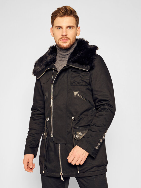 Parka Black Shadow Nero Regular Fit
