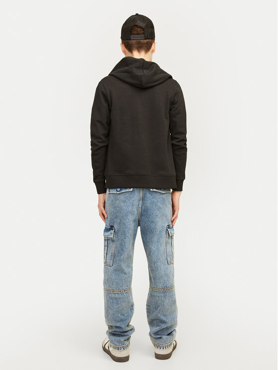 Jack&Jones Junior Jack&Jones Junior Jeans hlače Chris 12262328 Modra Relaxed Fit