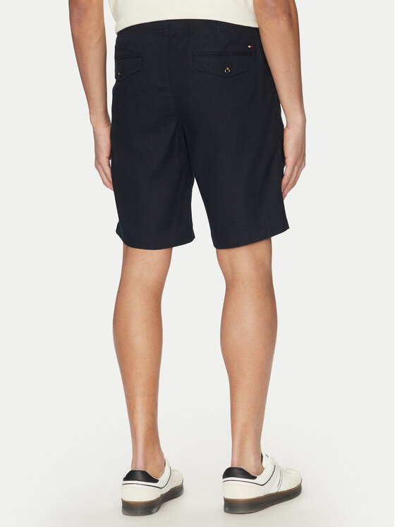 Tommy Hilfiger Tommy Hilfiger Kratke hlače Harlem MW0MW37804 Tamnoplava Regular Fit
