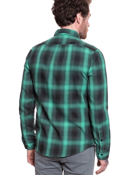 Lee Lee Koszula BUTTON DOWN Czarny Regular Fit