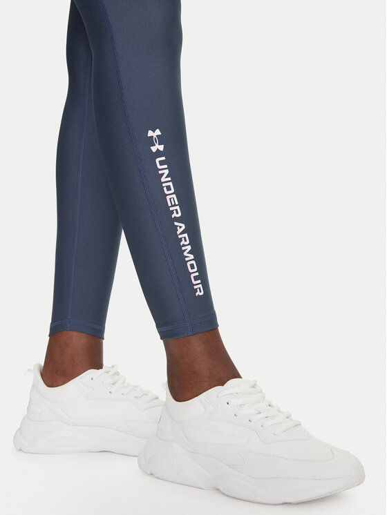Under Armour Under Armour Legginsy Tech™ Branded 6001621 Granatowy Slim Fit