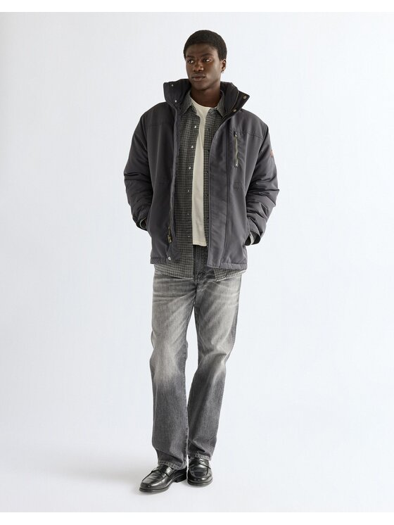 Wrangler Wrangler Kurtka przejściowa BODYGUARD Czarny Regular Fit