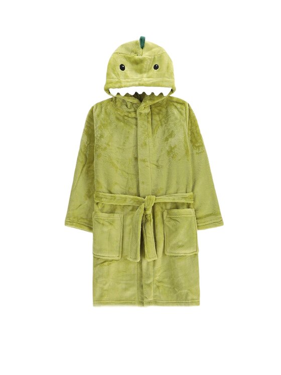 Coccodrillo Coccodrillo Szlafrok XCX410103BAT-011 Zielony Regular Fit