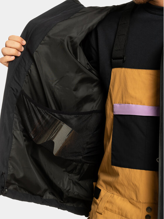 Quiksilver Quiksilver Outdoor яке High In Th Hood EQYTJ03436 Черен Regular Fit