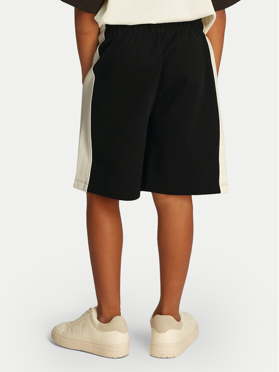 Calvin Klein Jeans Calvin Klein Jeans Szorty sportowe Color Block IB0IB02433 Czarny Relaxed Fit