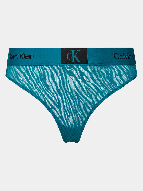 Calvin Klein Underwear Calvin Klein Underwear Στρίνγκ 000QF7378E Πράσινο