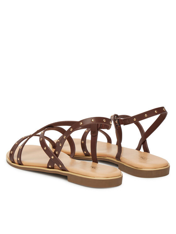 ONLY Shoes ONLY Shoes Sandały Onlmari-4 Pu Studs 15342339 Brązowy