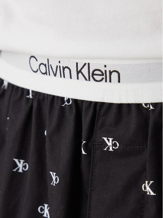 Calvin Klein Underwear Calvin Klein Underwear Pantaloni pijama LV00NM2830 Negru Relaxed Fit