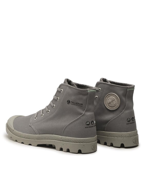 Palladium Bottes de randonnée Pampa Hi Organic II 77100071M Gris Modivo.fr