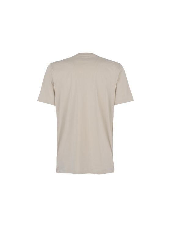 RefrigiWear RefrigiWear T-shirt T62800-A00081 Beige Regular Fit