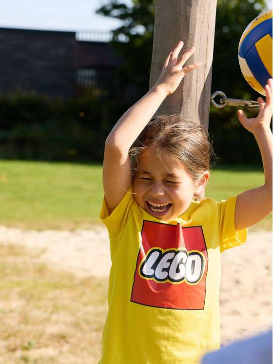 LEGO LEGO T-Shirt 12011363 Żółty Regular Fit