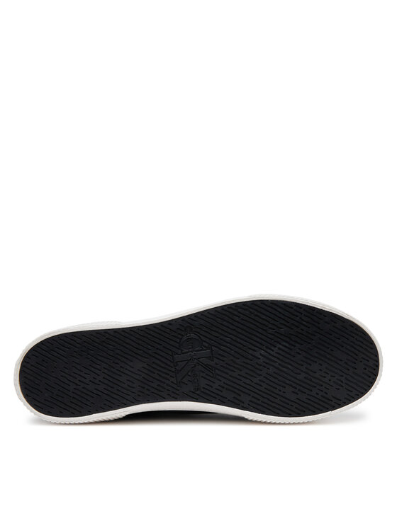 Calvin Klein Jeans Calvin Klein Jeans Tenisice Ess Vulc Mid Cv Mg Wn YW0YW01761 Crna