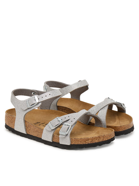 Birkenstock Birkenstock Sandale Kumba 1030536 D Argintiu