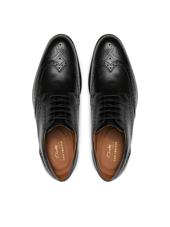 Clarks Clarks Pusbačiai Craft Arlo Limit 261714527 Juoda