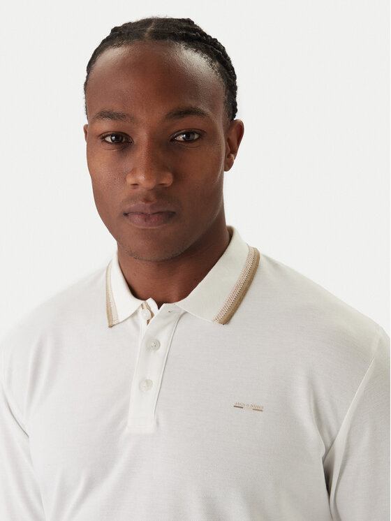 Jack & Jones Jack & Jones Polokošeľa Blualves 12287520 Biela Regular Fit