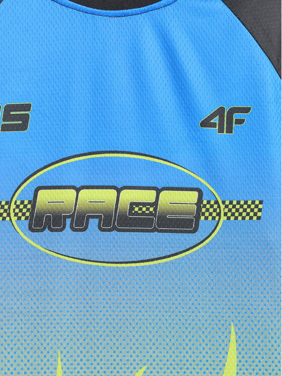 4F 4F Bluza ESPORTS RACING Kolorowy Loose Fit